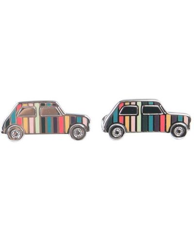 Paul Smith Enamelled Mini Car Cufflinks - Multicolour