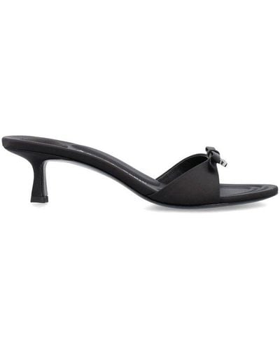 Alexander Wang Dahlia Bow-detailed Sandals - Black