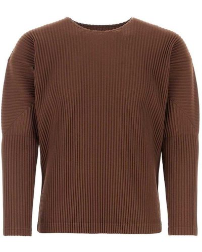 Homme Plissé Issey Miyake Long-sleeve t-shirts for Men | Online Sale up to  50% off | Lyst