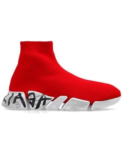 Balenciaga 'speed 2.0' Sneakers - Red