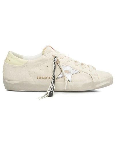 Golden Goose Super Star Lace-up Sneakers - White
