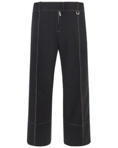 Jacquemus Le Pantalon Areia Cropped Trousers - Black