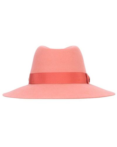 Helen Kaminski Emilli Fedora Hat - Pink