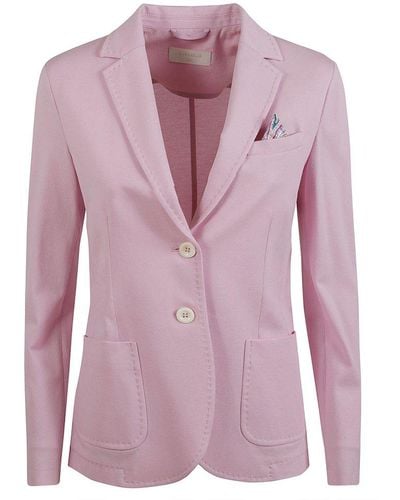 Circolo 1901 Single-breasted Tailored Blazer - Pink