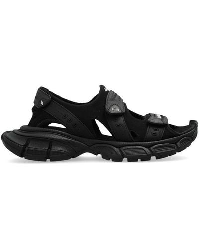 Balenciaga 3xl Open-toe Sandals - Black