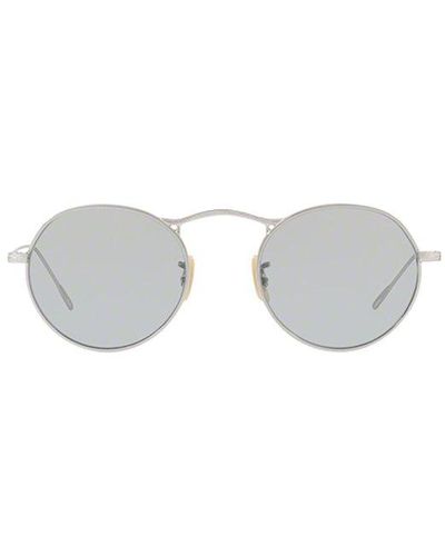 Oliver Peoples M-4 Sunglasses - Metallic