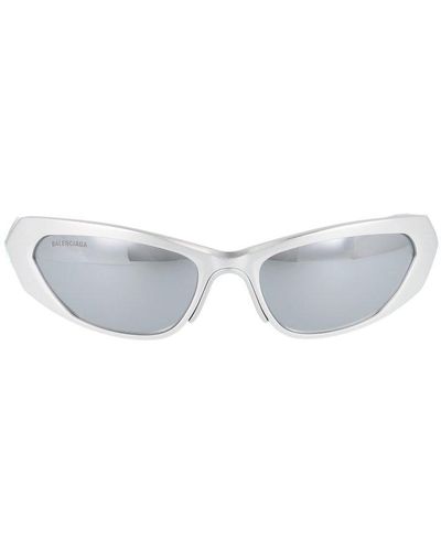 Balenciaga Cat Eye Sunglasses - Metallic