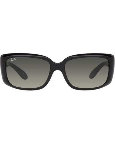 Ray-Ban Rectangular Frame Sunglasses - Black