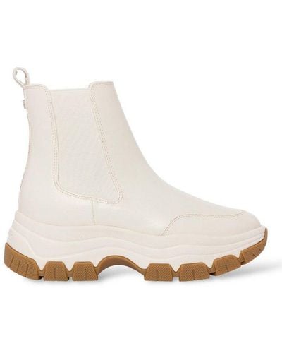Guess Besona High-top Slip-on Sneakers - White