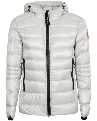 Canada Goose Hooded Puffer Jacket - Gray