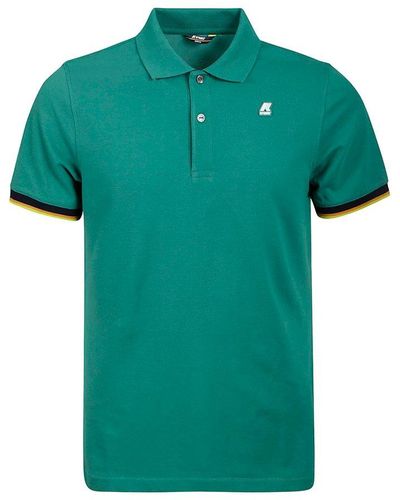 K-Way Short-sleeved Polo Shirt - Green