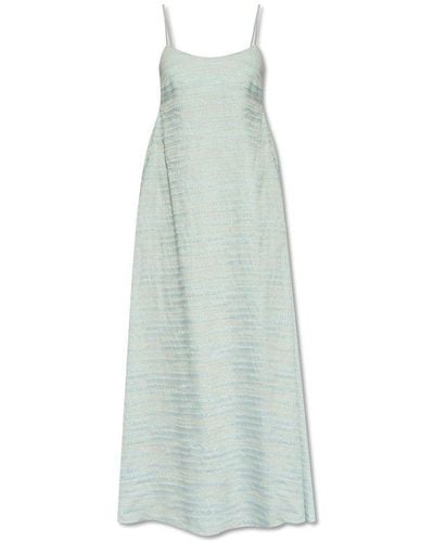 Emporio Armani Sleeveless Dress, - White