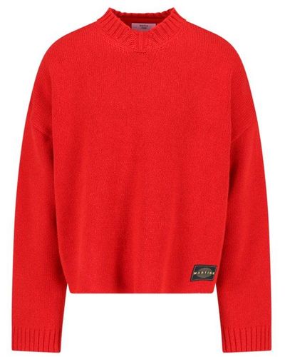 Martine Rose Wool Sweater - Red