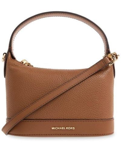 MICHAEL Michael Kors 'wythe Small' Shoulder Bag, - Brown