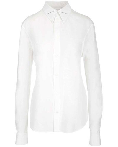 Bottega Veneta Popeline Shirt - White