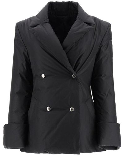 Khrisjoy Button-up Tailored Jacket - Black