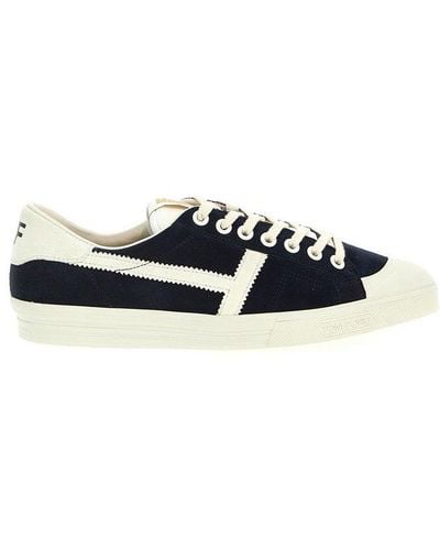 Tom Ford Jarvis Lace-up Trainers - Black