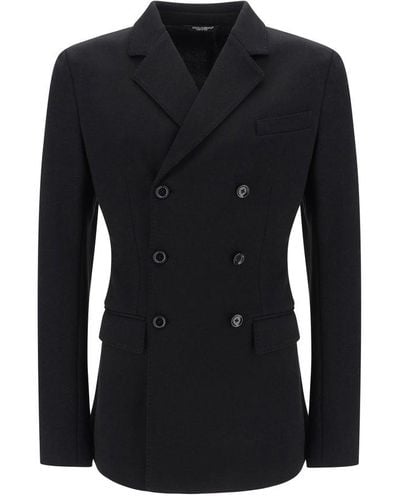 Dolce & Gabbana Blazers E Vests - Black