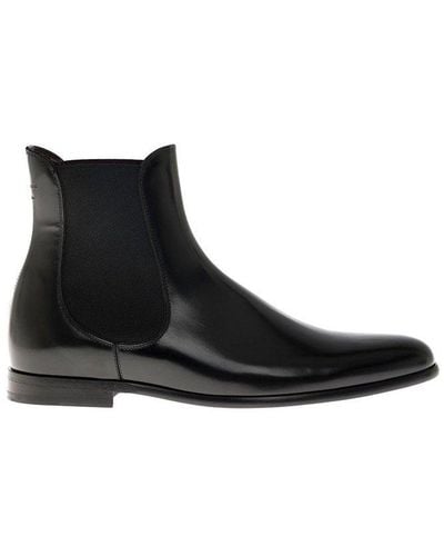Dolce & Gabbana Slip-on Chelsea Boots - Black