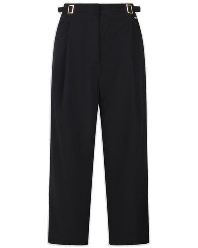 Herno Structures Nylon Trousers - Blue