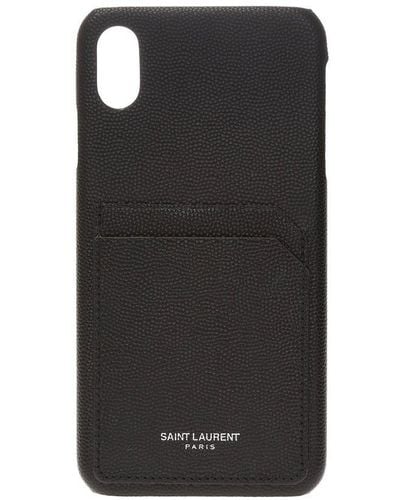 Saint Laurent Iphone Xs Max Case - Black