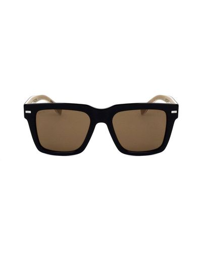 BOSS 1442/s Square Frame Sunglasses - Black