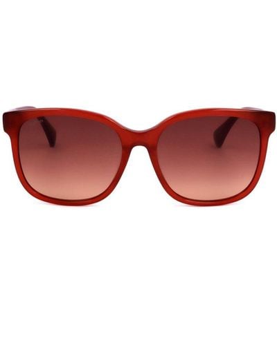 Max Mara Square Frame Sunglasses - Pink