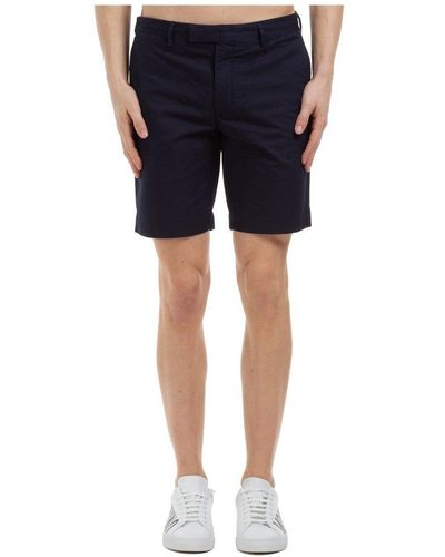 Ralph Lauren Fitted Chino Shorts - Blue