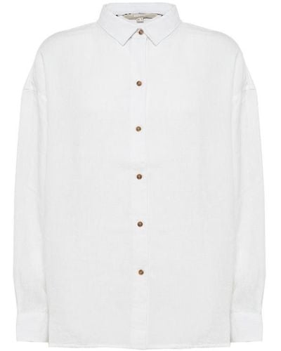 Barbour Hampton Relaxed Shirt - White