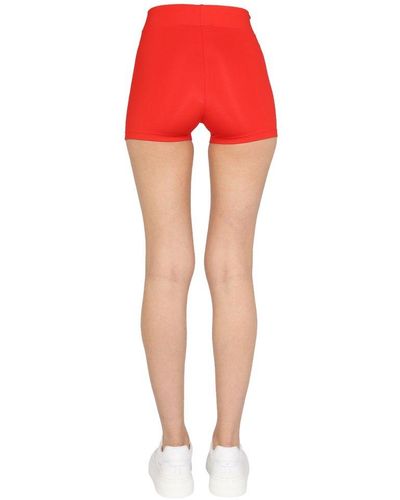 Red adidas Originals Shorts for Women | Lyst