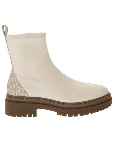 michael kors boots beige