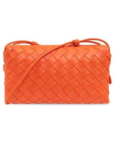 Bottega Veneta Shoulder Bag `loop Small`, - Orange