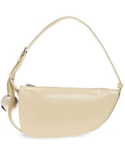 Burberry 'shield Mini' Shoulder Bag, - White