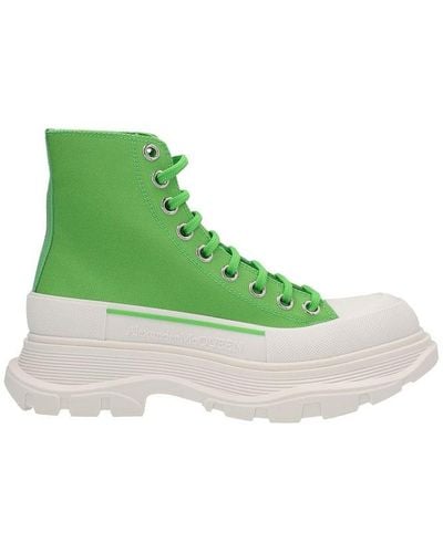 Alexander McQueen Tread Slick Sneakers - Green