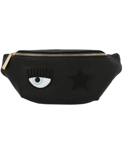 Chiara Ferragni Eye Star Belt Bag - Black