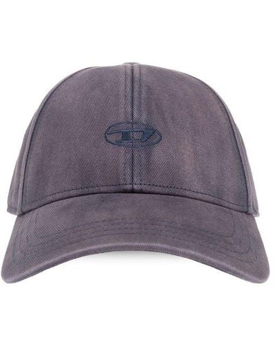 DIESEL 'c-run-wash' Baseball Cap, - Purple