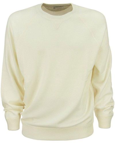 Brunello Cucinelli Crewneck Sweater - Yellow