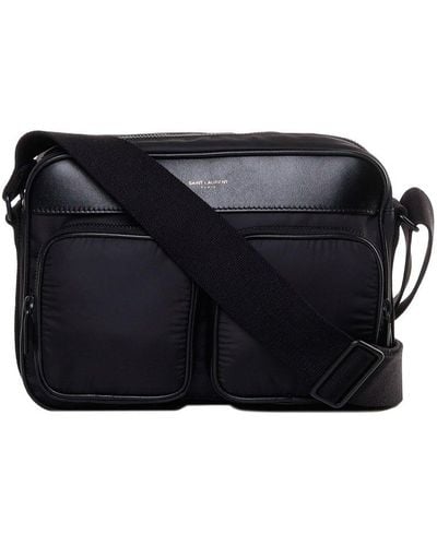 Saint Laurent City Shoulder Bag - Black