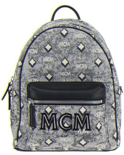 MCM Stark Vintage Backpack - Gray