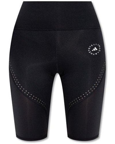 adidas By Stella McCartney Truepurpose Optime Logo-printed Cycling Shorts - Blue