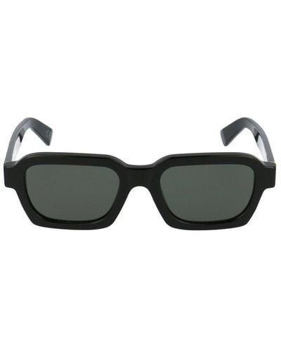 Retrosuperfuture Caro Rectangular Frame Sunglasses - Black