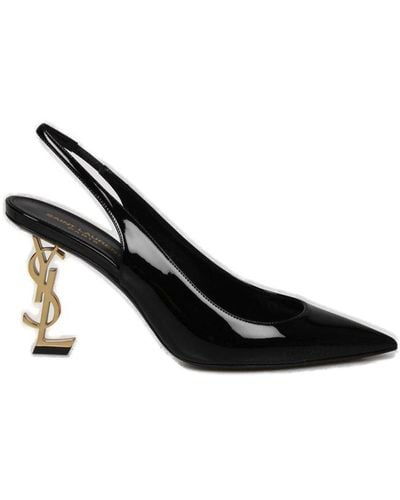 Saint Laurent Opyum Court Shoes - Black