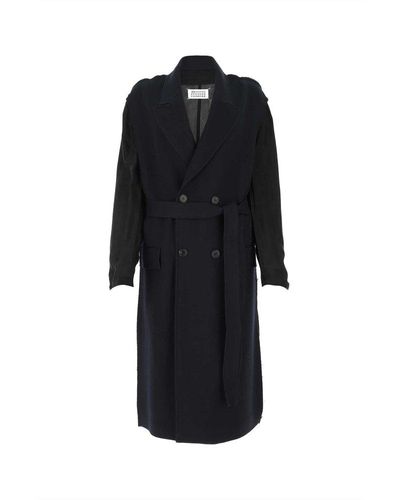 Maison Margiela Destructured Coat - Black