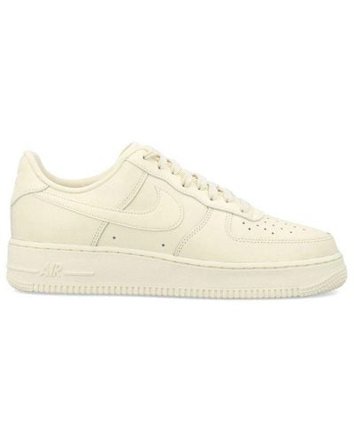 Nike Air Force 1 07 Fresh Lace-up Trainers - Natural