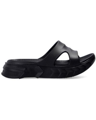 Givenchy Marshmallow Rubber Mules - Black