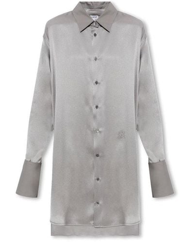 Loewe Silk Dress - Gray