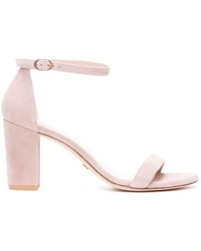 Stuart Weitzman Nearlynude Heeled Sandals - Pink