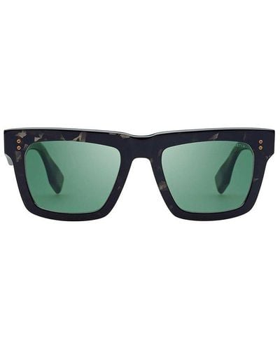 Dita Eyewear Mastix Square Frame Sunglasses - Green