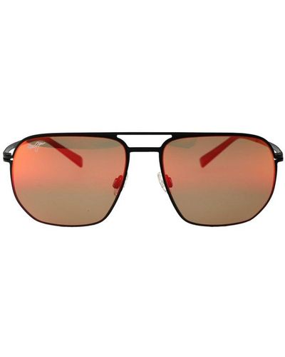 Maui Jim Sharks Cove Polarized Sunglasses - Brown