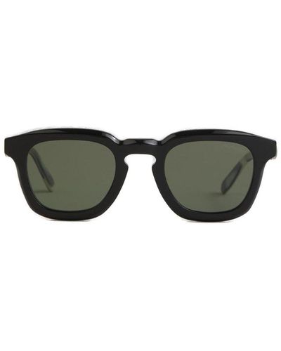 Moncler Square Frame Sunglasses - Green